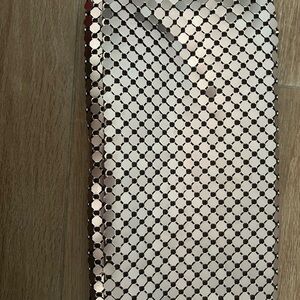 Stylish Mesh Patterned Top clutch